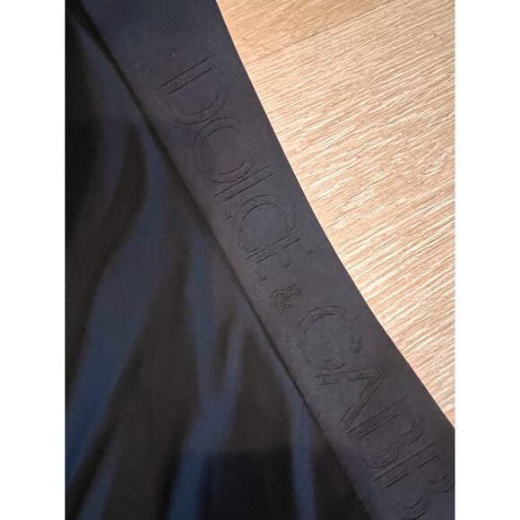 Dolce & Gabbana Drape Detailed Asymmetrical Jersey Skirt Size 42/ US 6/ S - Picture 11 of 12